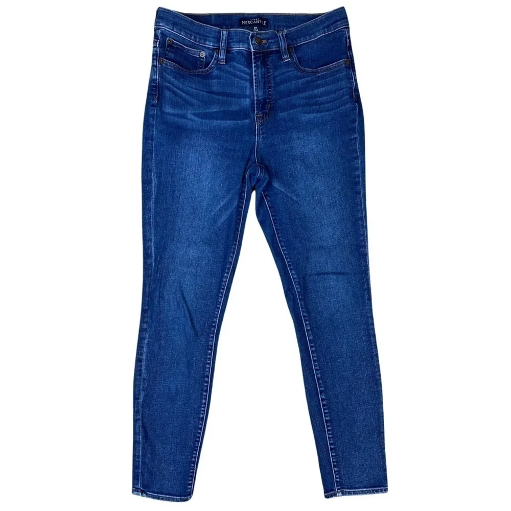 J. Crew Mercantile Skinny Ankle Jeans, Size 28‎